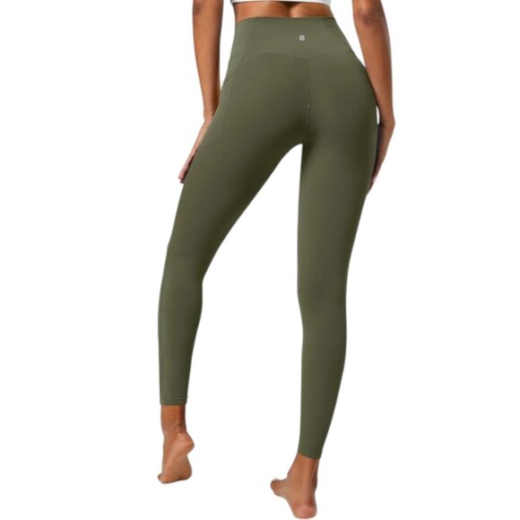 HALARA SoftlyZero™ Crossover Pocket Plain Leggings-UPF50+ - Picture 1 of 9